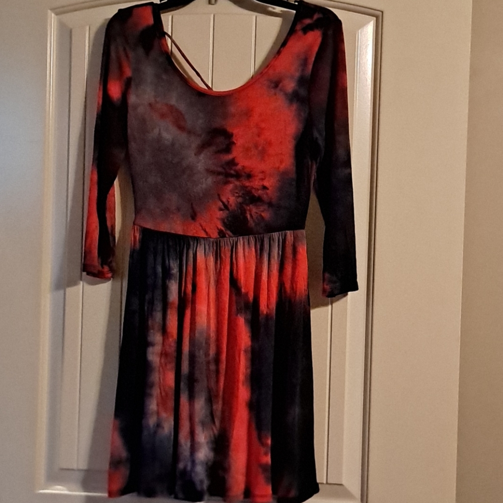 Bo Bel boutique tye dye knit dress small